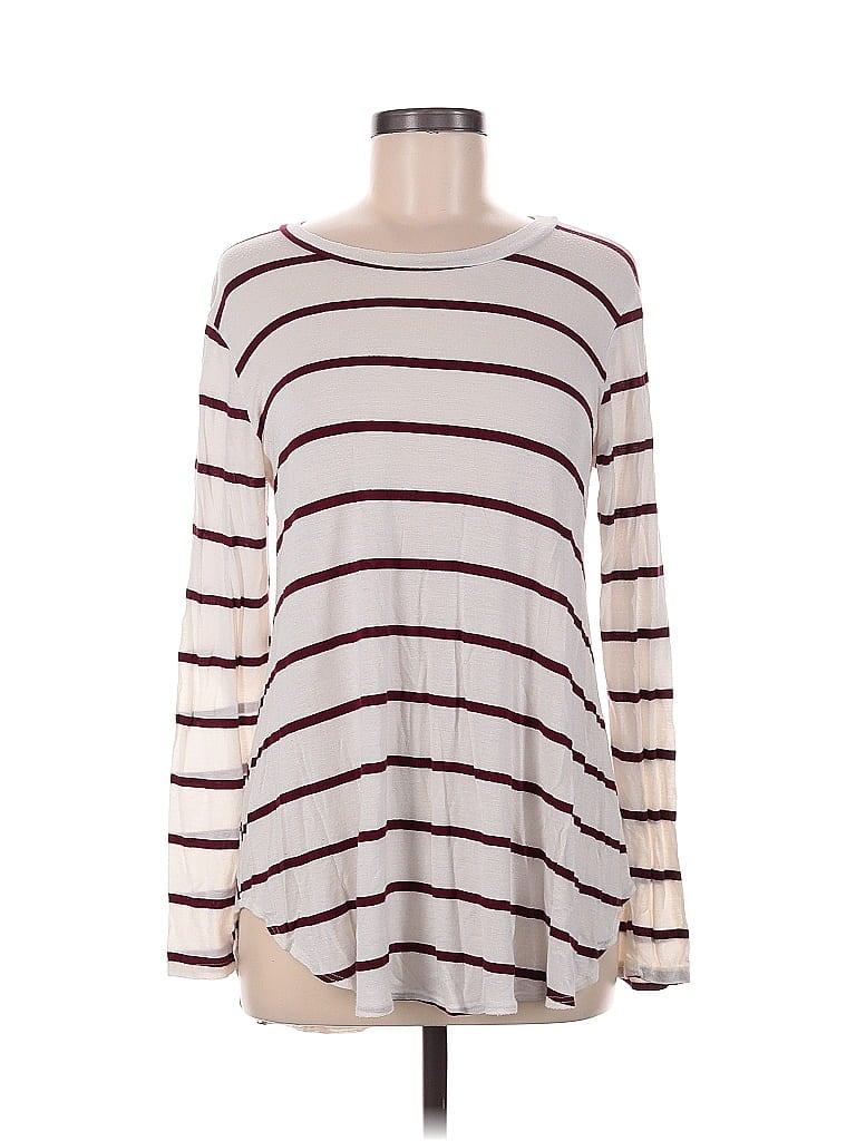 Azules Burgundy Long Sleeve T-Shirt Size M - photo 1