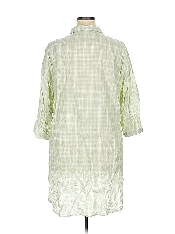 Papinelle 3/4 Sleeve Button-Down Shirt (view 2)