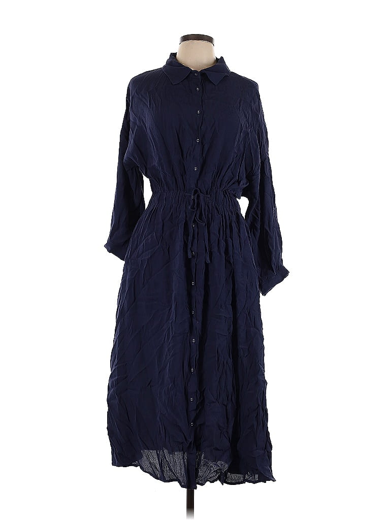 Gilli Blue Casual Dress Size L 60 off ThredUp