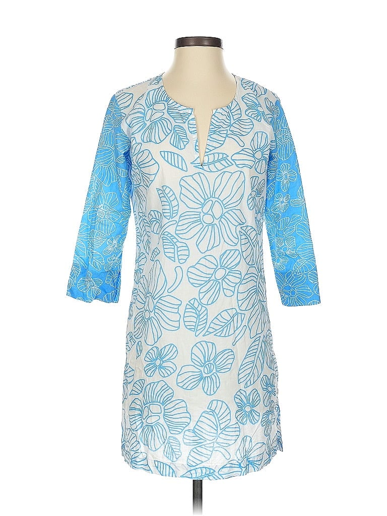 Pre-owned Gretchen Scott Designs Casual Dress In Blue