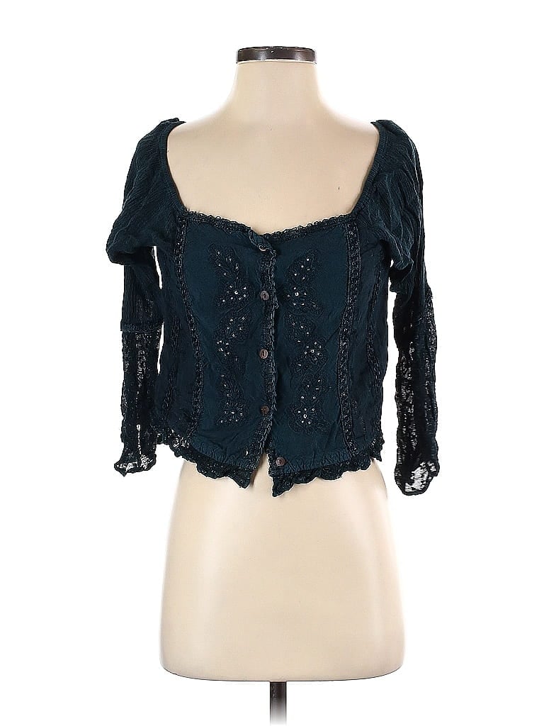 Pre-owned Soho 3/4 Sleeve Blouse