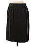 Giorgio Armani Solid Black Gray Silk Skirt Size EU (IT) 44 / US 8 - photo 2