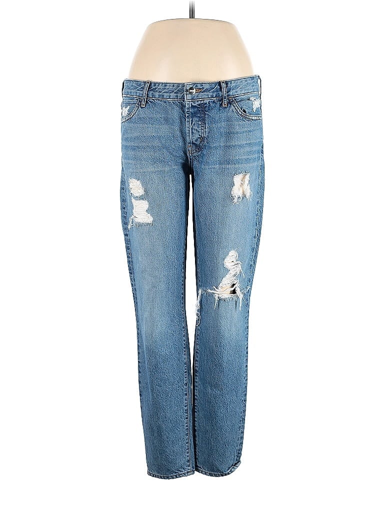 Koral 100% Cotton Hearts Blue Jeans Size 29 waist - photo 1