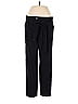 One Solid Black Casual Pants Size L - photo 1