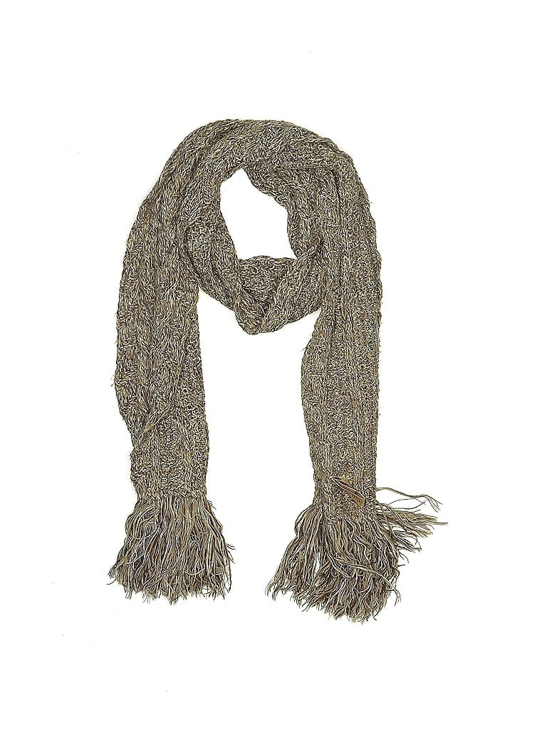 Fownes 100% Acrylic Tweed Tan Brown Scarf One size - photo 1