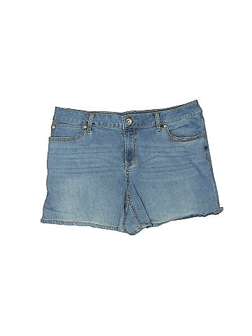 Natural Reflections Denim Shorts (view 1)