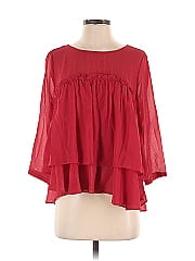 Sunday In Brooklyn 3/4 Sleeve Blouse