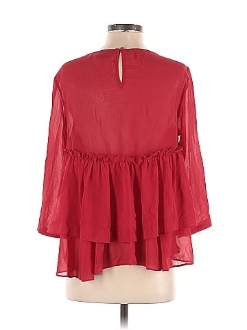 Sunday in Brooklyn 3/4 Sleeve Blouse (view 2)