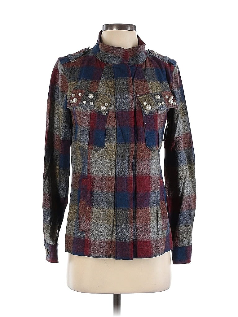 Pre-owned Cabi Jacket In Gray