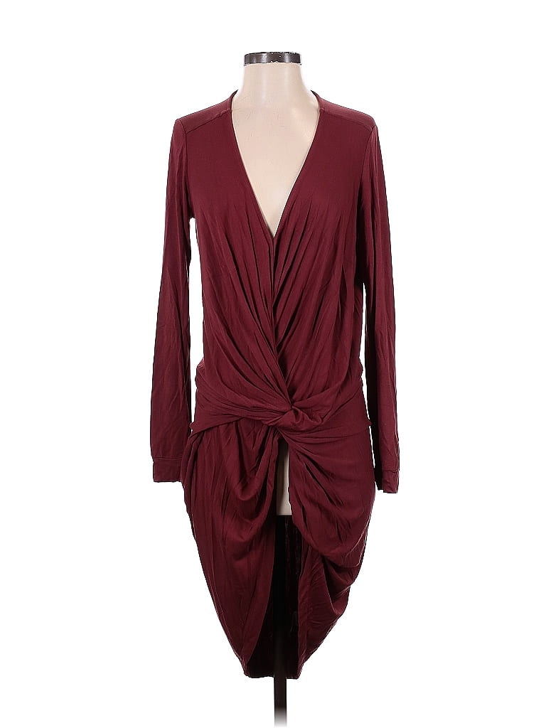 Young Fabulous & Broke Burgundy Long Sleeve Top Size XS - photo 1