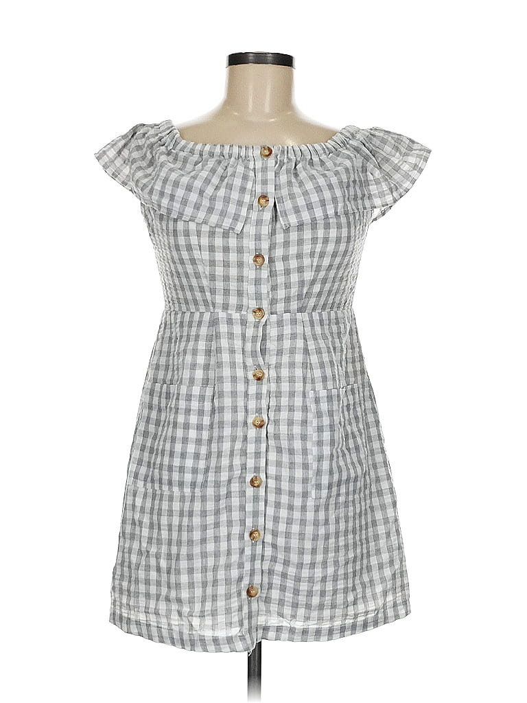 Pre-owned Favlux Fashion Casual Dress In Gray