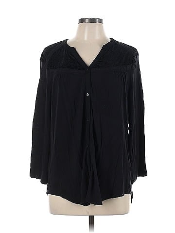 Indigo Long Sleeve Blouse (view 1)