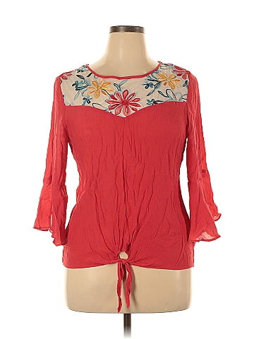 I.N. Studio 3/4 Sleeve Blouse (view 1)