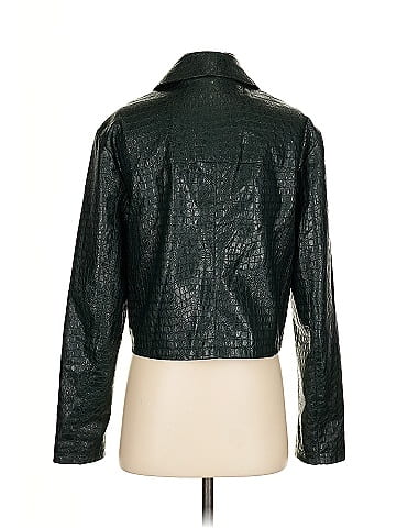 Bagatelle Faux Leather Jacket (view 2)