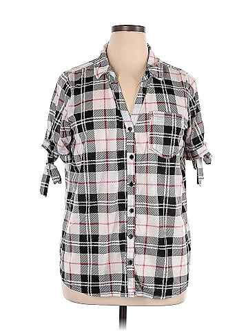 New York Laundry 3/4 Sleeve Blouse (view 1)