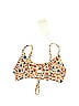Midori Floral Orange Swimsuit Top Size S - photo 2