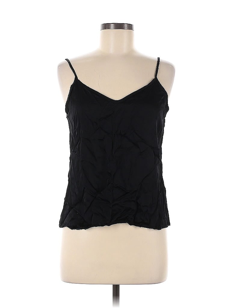Click to view more detailed imagery on our partner's website Pre-owned Drew Sleeveless Top Black Sweetheart Neckline Tops