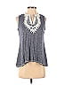 Max Studio Gray Sleeveless Blouse Size XS - photo 1