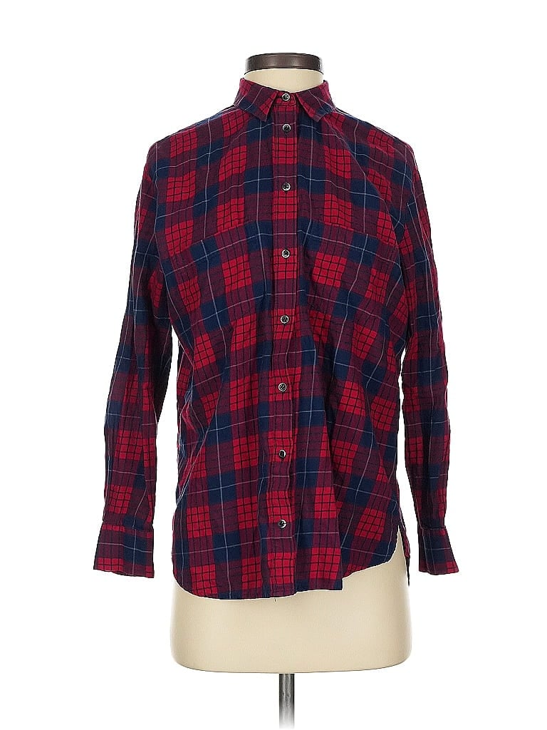Pre-owned Madewell Long Sleeve Button Down Shirt