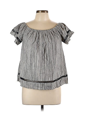 dRA Los Angeles Short Sleeve Blouse (view 1)