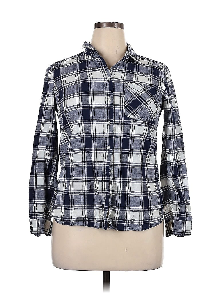 Pre-owned Old Navy Long Sleeve Button Down Shirt