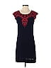 Neiman Marcus 100% Viscose Blue Cocktail Dress Size 4 - photo 1