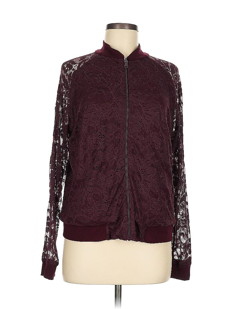 Sympli Jacket In Burgundy