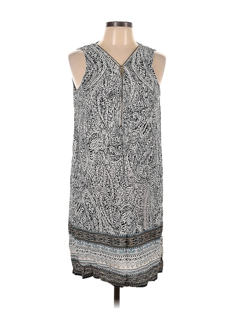 Pre-owned Dressbarn Casual Dress In Gray