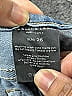 Back Label Hearts Blue Jeans Size 26 waist - photo 3