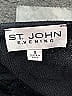 St. John Collection Black 3/4 Sleeve Top Size S - photo 3