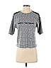Castro Gray Short Sleeve Top Size M - photo 1
