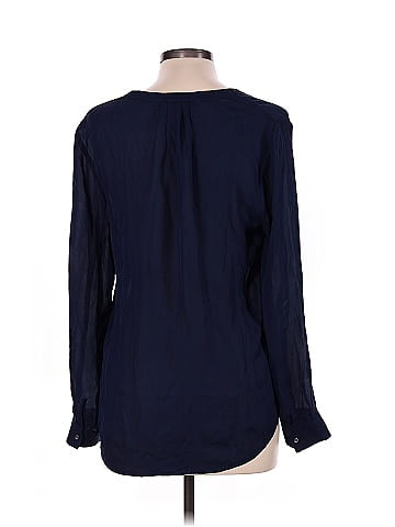 Joie Long Sleeve Silk Top (view 2)
