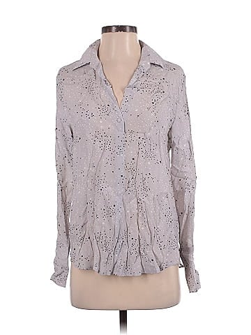 catherinegee Long Sleeve Silk Top (view 1)
