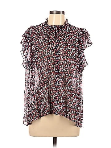Shoshanna Short Sleeve Blouse (view 1)