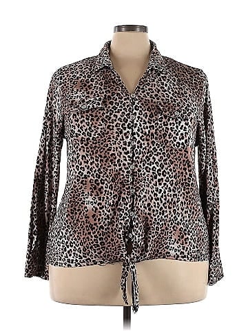 New York Laundry Long Sleeve Blouse (view 1)