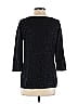 St. John Collection Black 3/4 Sleeve Top Size S - photo 2