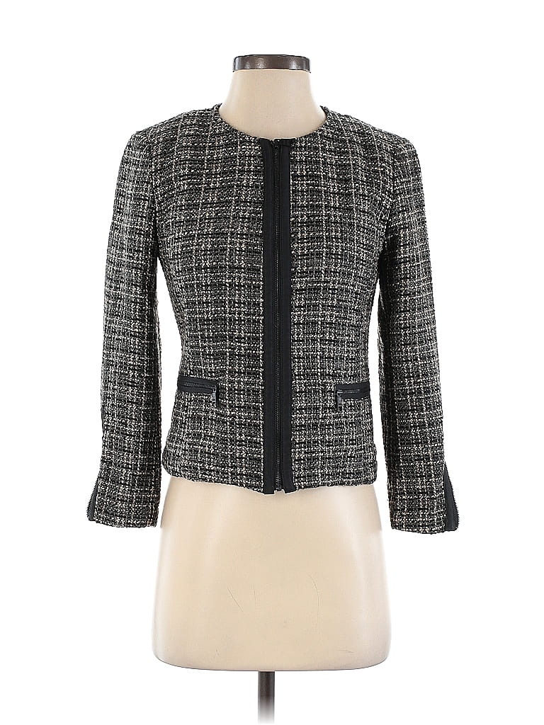 Pre-owned Banana Republic Factory Store Jacket In Gray