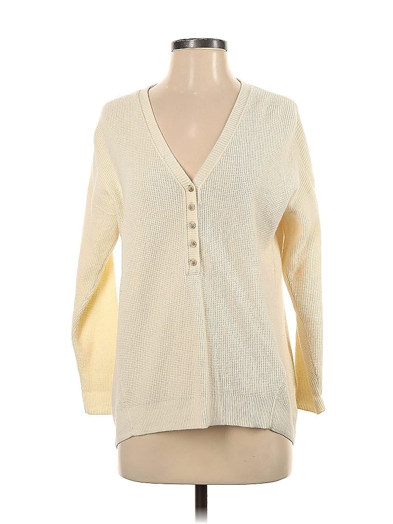 Pre-owned Madewell Long Sleeve Henley Shirt