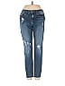 Back Label Hearts Blue Jeans Size 26 waist - photo 1