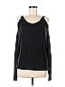 J Brand Black Pullover Sweater Size M - photo 1