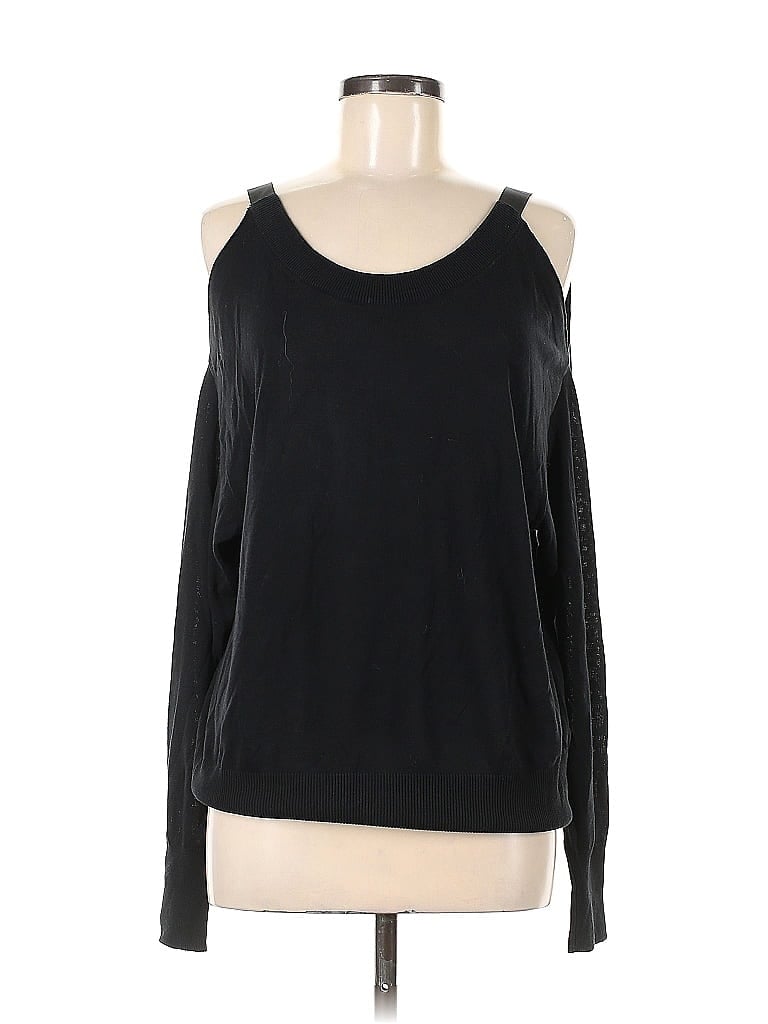 J Brand Black Pullover Sweater Size M - photo 1