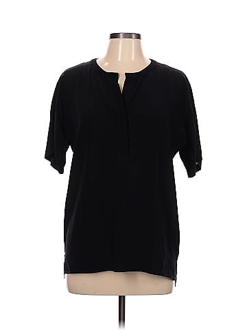 Ecru Short Sleeve Blouse (view 1)