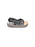 Unbranded Graphic Gray Black Flip Flops Size 3 (baby) - photo 1