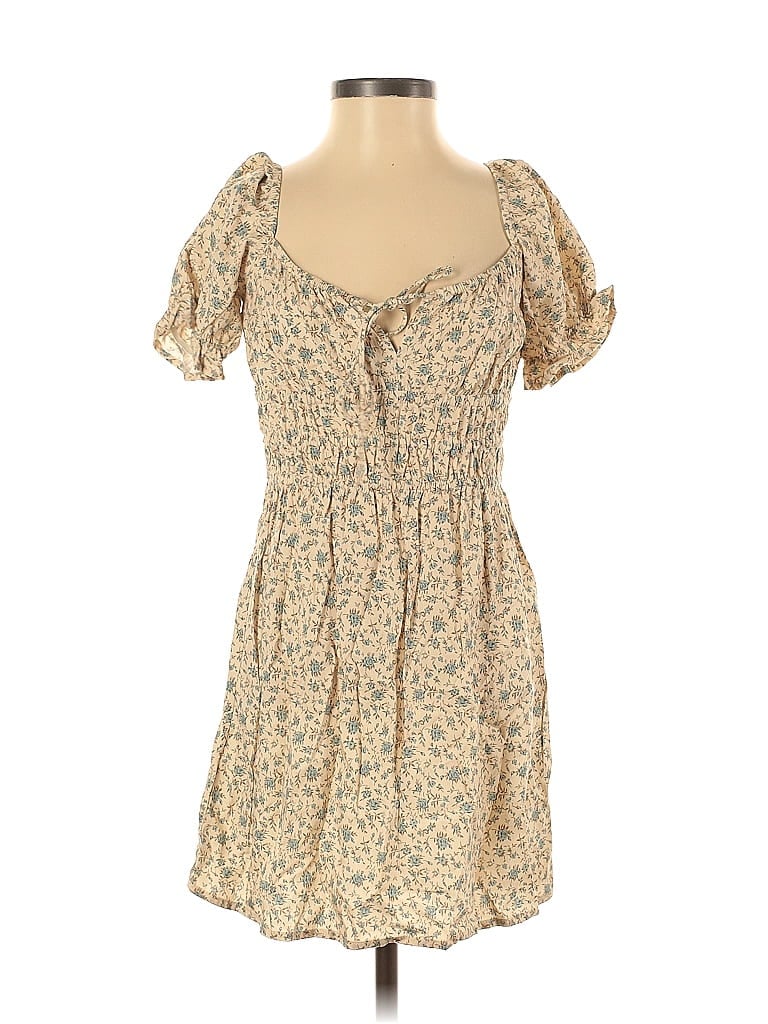Click to view more detailed imagery on our partner's website Pre-owned Motel Casual Dress In Brown