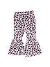 Unbranded Animal Print Pink Casual Pants Size 100 - photo 1