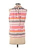 Drew Pink Sleeveless Blouse Size S - photo 2