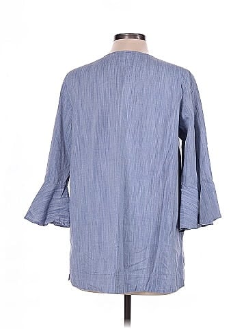 Sharagano 3/4 Sleeve Blouse (view 2)