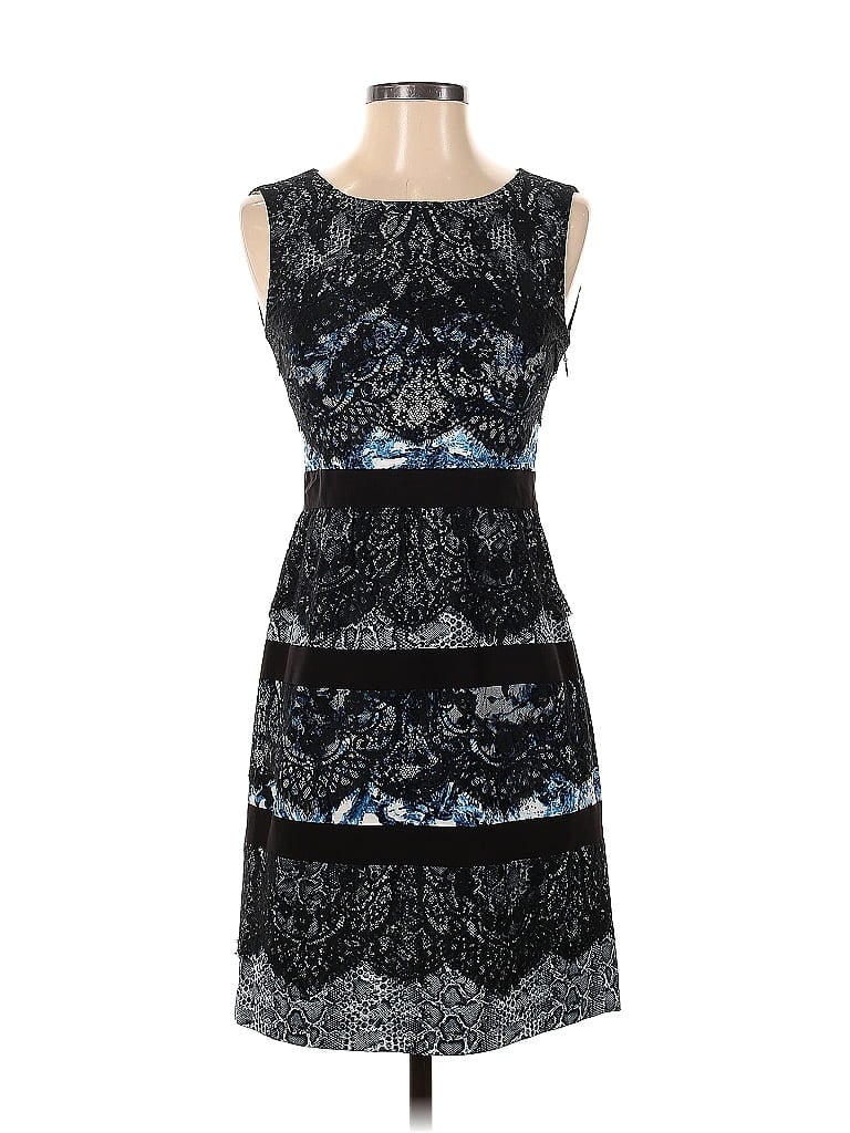 Pre-owned Bcbgmaxazria Cocktail Dress In Blue