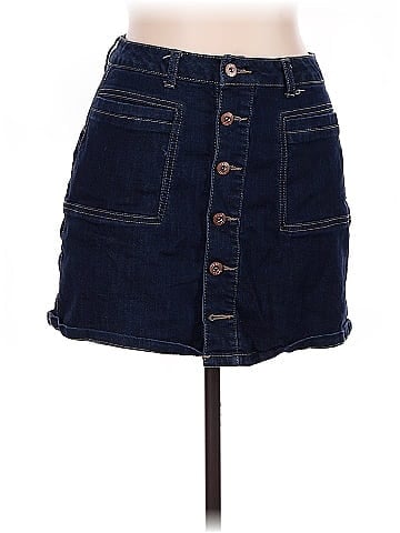 True Craft Denim Skirt (view 1)