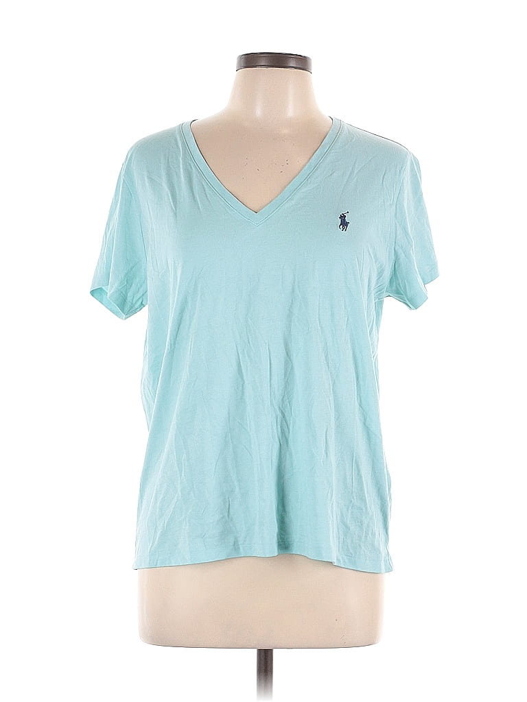 Polo by Ralph Lauren 100 Cotton Teal Short Sleeve TShirt Size XL 67